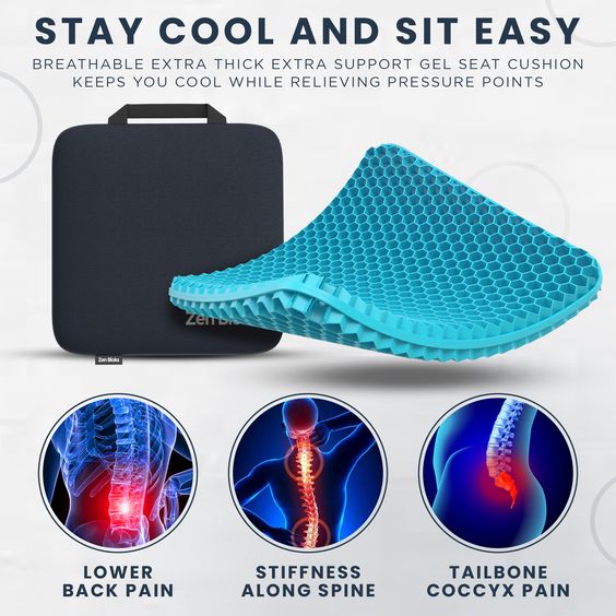 Egg Sitter Support Cushion – Pressure Relief Seat Pad for Comfort & Posture